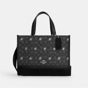 75% Off Coach Dempsey Carryall In Signature Jacquard With Star Embroidery @ Coach Outlet