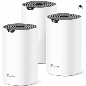 Amazon -  TP-Link Deco Mesh WiFi 係統 (Deco S4) ，覆蓋5,500 平方英尺，7.7折