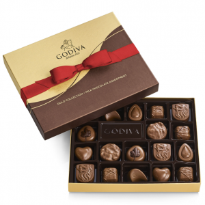 Godiva  牛奶巧克力礼盒 18颗装