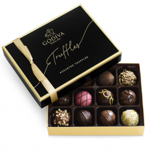 Godiva  招牌松露巧克力礼盒 12颗装