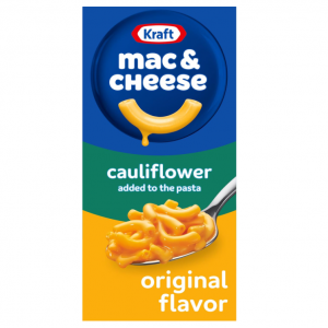 Kraft Original Macaroni & Cheese Dinner with Cauliflower Added to the Pasta (5.5 oz Box) @ Amazon