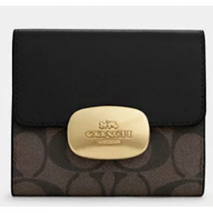 エライザ スモール ウォレット・シグネチャー キャンバス