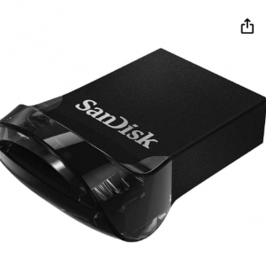 Amazon - SanDisk 512GB Cruzer Ultra Fit USB 3.1 閃存盤，3.9折