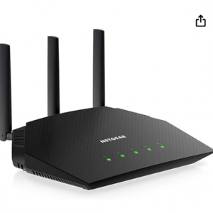 NETGEAR 4-Stream WiFi 6 Router (R6700AX) – AX1800 Wireless Speed for $21.71 @Amazon
