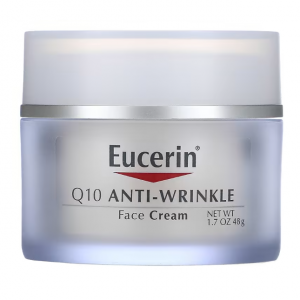 Eucerin, Q10 抗皱面霜，1.7 盎司（48 克）