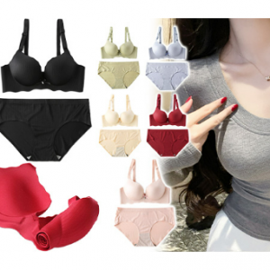 1セット980円！3セット購入＆クーポンで！谷間爆誕！ブラ＆ショーツセット