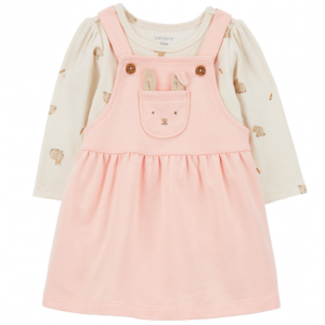 婴儿兔子长袖连衣裙