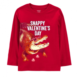 儿童恐龙印花T恤