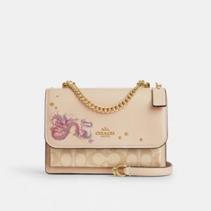 60% Off Coach New Year Klare Crossbody With Signature Canvas And Dragon @ Coach Outlet