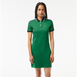 40% Off Women's Slim Fit Monogram Jacquard Dress @ Lacoste Canada