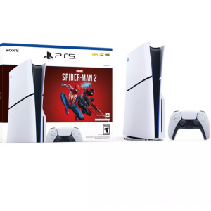 $50 off Sony PlayStation 5 Disc Console Slim Marvel's Spider-Man 2 Bundle @Sam's Club