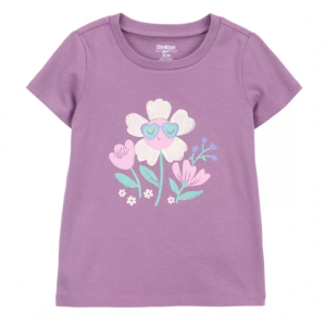 OshKosh B'gosh 幼兒小花圖案 T 恤