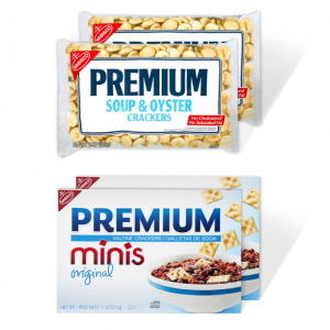 Premium Saltine Crackers Variety Pack, 2 Bags Oyster Crackers @ Amazon