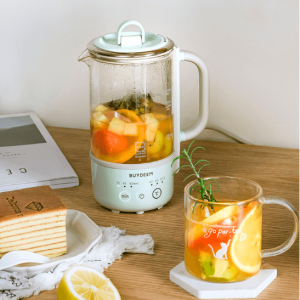 BUYDEEM北鼎 迷你全自动多功能养生壶 便携烧水壶 电水壶 K313 浅杉绿 0.6L