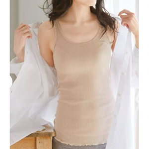 しなやかリブインナー(ノースリーブ)