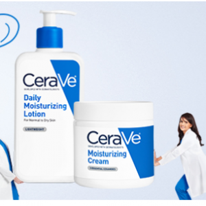 CVS CeraVe适乐肤护肤身体护理热卖 收保湿乳液洁面等