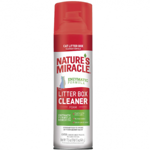 Nature's Miracle Litter Box Cleaner Foam @ Amazon