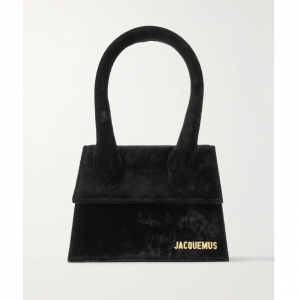 JACQUEMUS Le Chiquito Moyen 丝绒单肩包