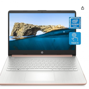 Amazon - HP 14-dq0070nr 14 HD 触屏本 (N4020 4GB 64GB) ，8.4折