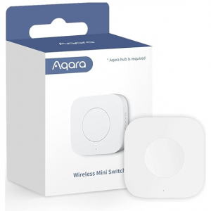 Amazon - Aqara mini 無線開關 支持HomeKit，7折