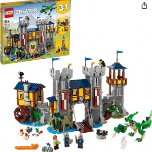 20% off LEGO Creator 3 in 1 Medieval Castle Toy @Amazon