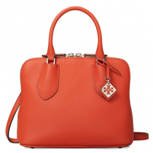 Tory Burch Mini Pebbled Swing top handle bag