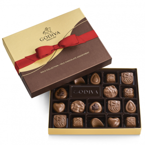 Godiva  牛奶巧克力礼盒 18颗