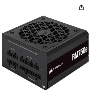 Amazon - Corsair RM750e (2023) ATX 3.0 & PCIe 5.0 兼容 全模組電源，8折