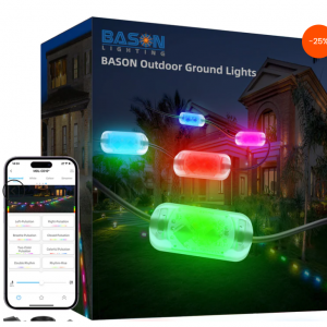 25% off BASON Outdoor Ground Walkway Lights @BASON Lighting