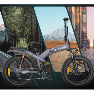 MET Riders -  ENGWE X20 1000W 20" 31 MPH 三悬架全地形电动自行车，直降$450 