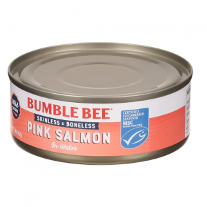 Bumble Bee Skinless & Boneless Chunk Light Pink Salmon in Water, 5 Oz @ Amazon