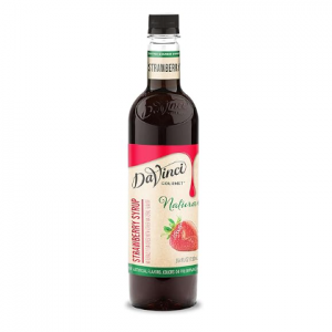 DaVinci Gourmet Naturals Strawberry Syrup, 25.4 fl oz @ Amazon
