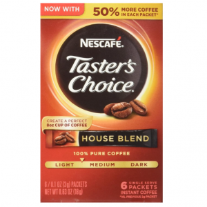 Nescafe Taster's Choice 速溶咖啡粉 6條 @ Amazon
