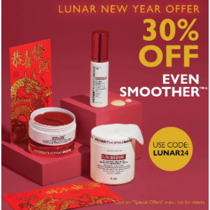 Lunar New Year: 30% Off Even Smoother™ Collection  @ Peter Thomas Roth 