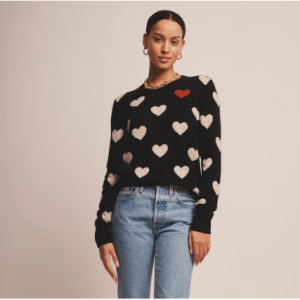 Naadam Cashmere Heart 爱心毛衣