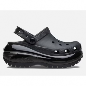 Crocs Women's Classic Mega Crush Clogs - Black