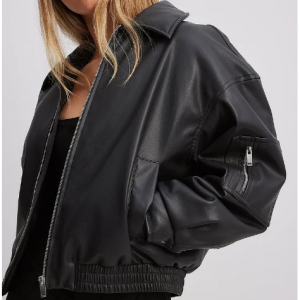 PU皮夹克