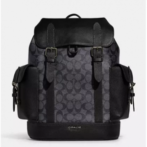 Hudson 老花双肩背包