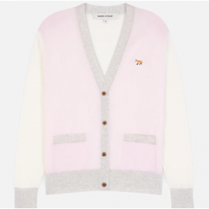 Maison Kitsuné Baby Fox Patch Wool Cardigan