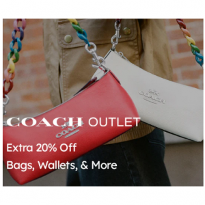 Shop Premium Outlets總統日Coach Oulet包包錢包熱賣 收Amelia單肩包腋下包等