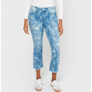 Seven7 Jeans High Rise Kick 高腰印花牛仔裤