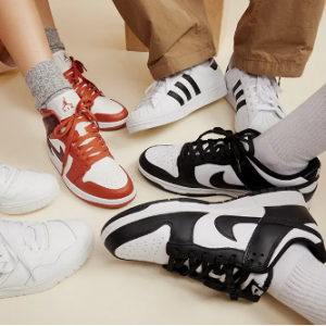 Foot Locker 精選adidas、Nike、Jordan、New Balance、HOKA等潮流運動鞋服總統日大促