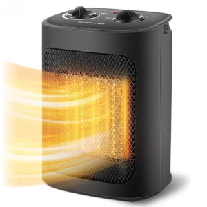 Aikoper Space Heater, 1500W Electric Heaters Indoor Portable with Thermostat @ Amazon