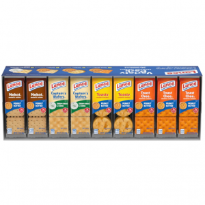 Lance Sandwich Crackers Variety Pack, 36 Ct (Pack of 36) @ Amazon