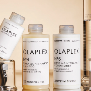 OLAPLEX官网任意订单赠正装 高端沙龙专业护发品牌收结构还原剂洗发露护发素等