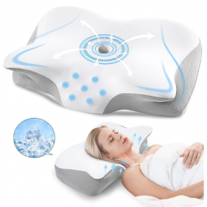 DONAMA Cervical Pillow Neck Pillow for Pain Relief Sleeping @ Amazon