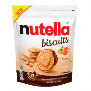 Nutella Biscuits, Hazelnut Spread with Cocoa, Sandwich Cookies, 20-Count Bag @ Amazon