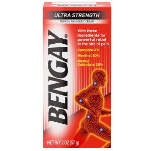 Bengay Ultra Strength Topical Pain Relief Cream, 2 oz @ Amazon