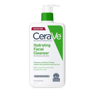 CeraVe Hydrating Facial Cleanser 19oz @ Amazon