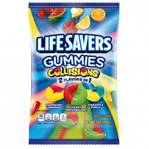 Life Savers Gummies Collisions Assorted Flavors, 7 oz @ Amazon